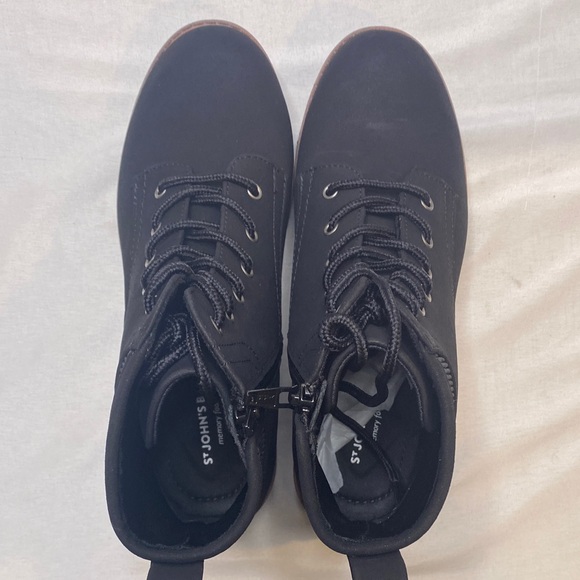 St. John's Bay Black Combat Boots - Picture 10 of 10